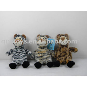 crianças animal brinquedo pelúcia leopardos recheados